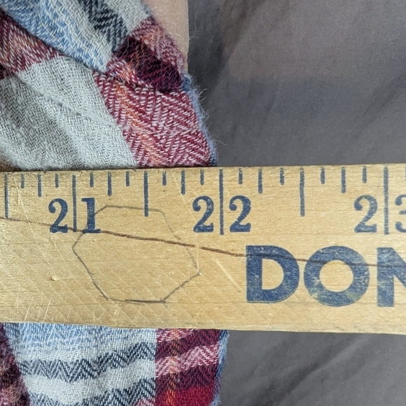 Stetson medium flannel button down with lining - Picture 10 of 11